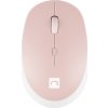 58061 natec opticka mys harrier 2 1600 dpi kancelarska opticka 1 600 dpi bezdratova bluetooth bila ruzova