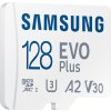 65165 2 samsung evo plus 2024 microsdxc 128gb sd adapter cl10 uhs i u3 a2 v30