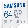 65129 4 samsung evo plus 2024 microsdxc 64gb sd adapter cl10 uhs i u1 a1 v10
