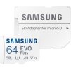 65129 samsung evo plus 2024 microsdxc 64gb sd adapter cl10 uhs i u1 a1 v10