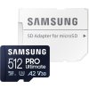 50945 samsung pro ultimate microsdxc 512gb sd adapter cl10 uhs i u3 a2 v30