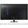 59138 9 samsung smart monitor m7 43 m70d 4k uhd 3840x2160 16 9 va 4ms 60hz hdmi dp usb usb c wifi bt vesa repro