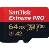 64490 1 sandisk extreme pro microsdxc 64gb a2 c10 v30 uhs i u3 200mb s 90mb s sd adapter 2 years rescuepro