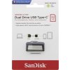 63773 3 sandisk ultra dual usb c drive 32gb usb 3 0 typ c usb 3 0 typ a stribrny