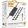 41489 6 univerzalni adapter pro notebooky se 16 vymennymi konektory a usb 90w