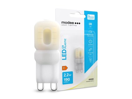 Modee Lighting LED Izzó G9 Plastic 2,2W 4000K (190 lumen) B1