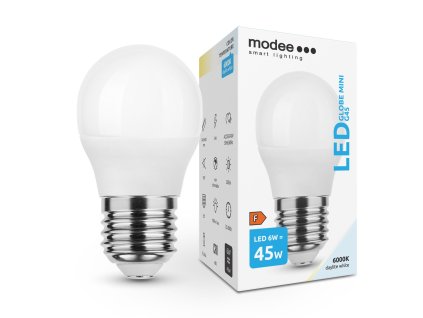 Modee Lighting LED Izzó Globe Mini G45 6W E27 180° 6000K (550 lumen) ERP