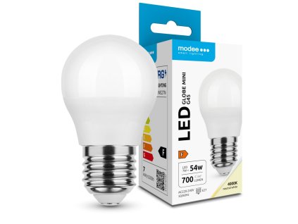 Modee Lighting LED Izzó Globe Mini G45 7W E27 200° 4000K (700 lumen) ERP