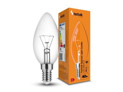 Technik Special Light Candle 40W E14