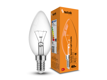 Technik Special Light Candle 60W E14
