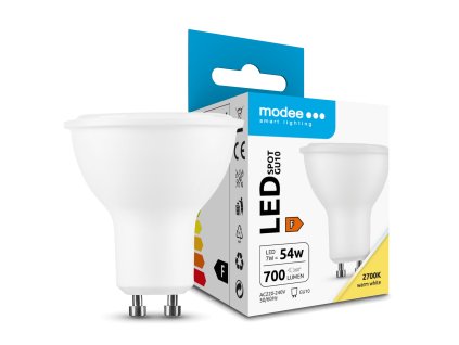 Modee Lighting LED Izzó Spot Alu-Plastic 7W GU10 110° 2700K (700 lumen) ERP