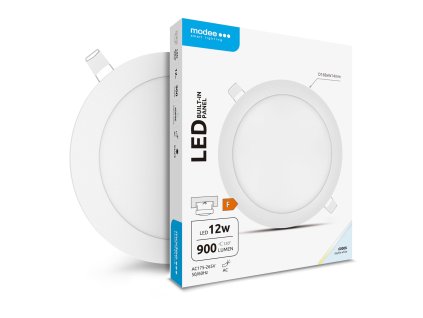 Modee Lighting LED Panel Kerek - Beépíthető 12W 6000K (900 lumen) A-series