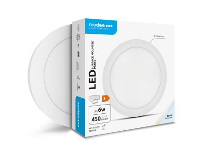 Modee Lighting LED Panel Kerek - Felszerelhető 6W 6000K (450 lumen) A-series