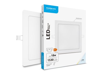 Modee Lighting LED Panel Négyzet - Beépíthető 18W 6000K (1530 lumen) A-series