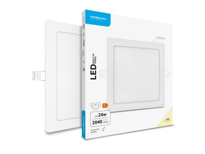 Modee Lighting LED Panel Négyzet - Beépíthető 24W 4000K (2040 lumen) A-series