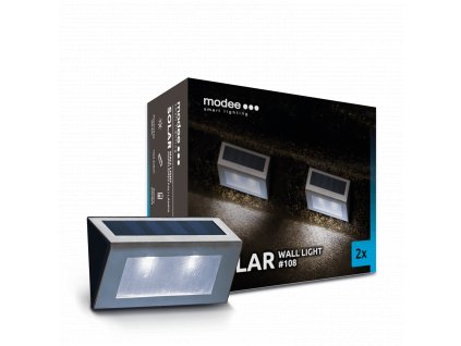 Modee Lighting LED Szolár Napelemes Fali Lámpa WS108 (2db/doboz)