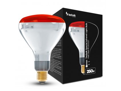 Technik Special Light Infra Fél Piros R125 250W E27