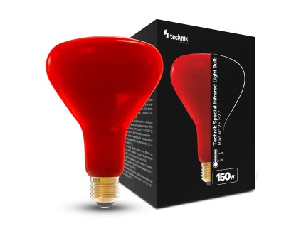 Technik Special Light Infra Piros R125 150W E27