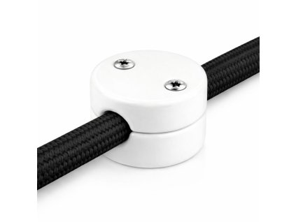 Kábelrögzítő – Porcelán – Fehér Ceramicon (2)