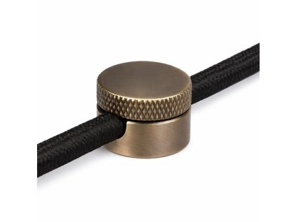 Antik Bronz Csavaros Vezetékrögzítő ⌀22 mm Ceramicon
