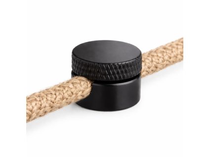 Kábelrögzítő – Ø22 mm – Fém – Matt Fekete Ceramicon