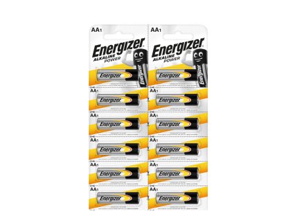 Energizer Alkaline Power Alkáli Ceruza Elem AA B12 (kartella)