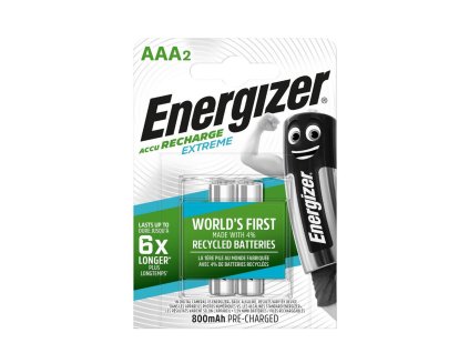 Energizer Akkumulátor Extreme R2U Mikro 800mAh AAA B2