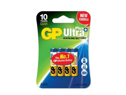 GP Ultra Plus Alkáli Mikro Elem AAA B4