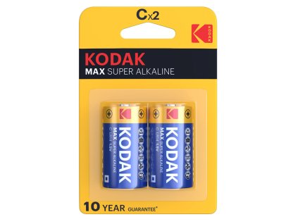 Kodak Max Alkáli Baby Elem C (1,5V) B2