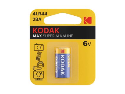 Kodak Max Alkáli Fotó Elem 28A 4LR44 (6V) B1