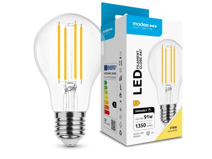 Modee LED Izzó Filament A67 10W E27 360° 2700K (1350 lumen) dimm. ERP
