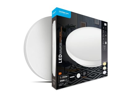 Modee Mennyezeti LED Lámpa (switch) 36W 3CCT D500x80mm SW2 (3900 lumen) ERP