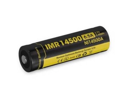 Nitecore Kellék Akkumulátor 14500 IMR 650mAh 3,7V B1