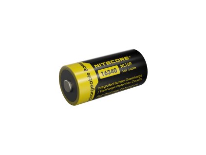 Nitecore Kellék Akkumulátor 16340 RCR123 NL169 950mAh 3,6V B1