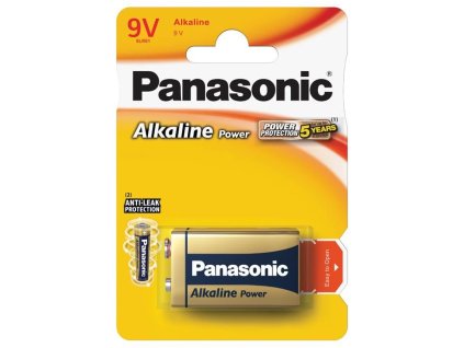 Panasonic Bronze Alkáli 9V Elem (6LF22APB/1BP) B1
