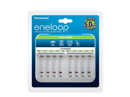 Panasonic Eneloop Akkutöltő  8 csatornás Üres (300min)