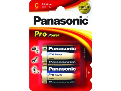 Panasonic Pro Power Gold Alkáli Baby Elem C (LR14PPG/2BP) B2