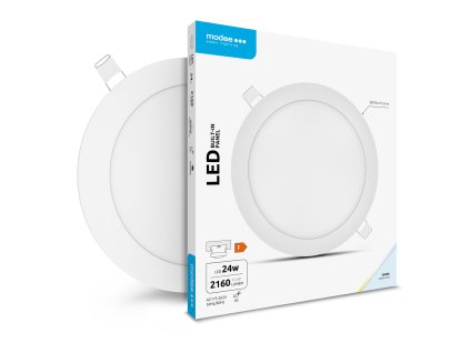 Modee LED Panel Kerek - Beépíthető A2-series 24W 6000K (2160 lumen) ERP