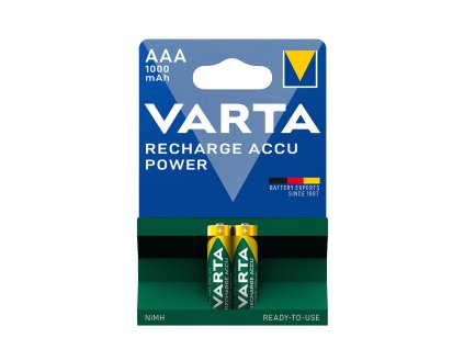 VARTA Akkumulátor POWER R2U Mikro 1000mAh AAA B2