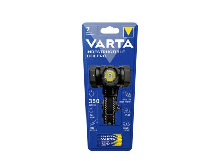VARTA Fejlámpa Indestructible H20 PRO (+3AAA) (350 lumen)