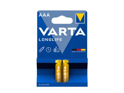 VARTA Longlife Alkáli Mikro Elem AAA B2
