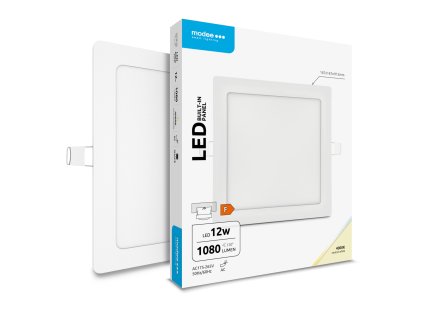 Modee LED Panel Négyzet - Beépíthető A2-series 12W 4000K (1080 lumen) ERP