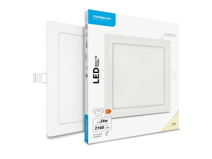 Modee LED Panel Négyzet - Beépíthető A2-series 24W 4000K (2160 lumen) ERP