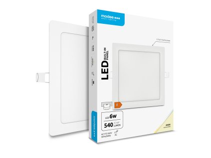 Modee LED Panel Négyzet - Beépíthető A2-series 6W 4000K (540 lumen) ERP