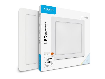 Modee LED Panel Négyzet - Felszerelhető A2-series 24W 6000K (2160 lumen) ERP