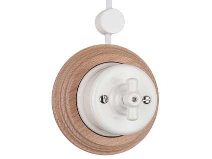 Moto kapcsoló kerettel világos