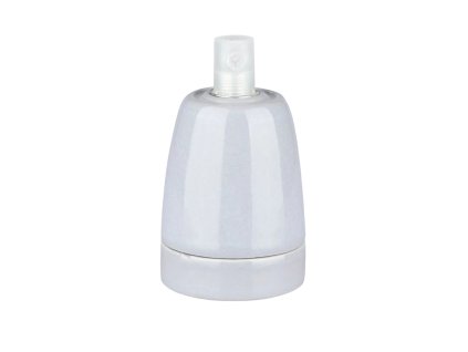 Szürke porcelán foglalat E27 függeszthető