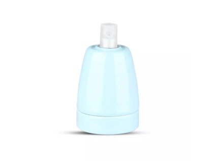 Kék porcelán foglalat E27 függeszthető