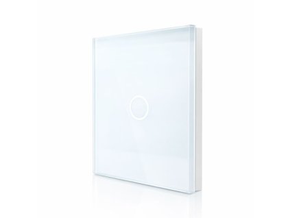 Szimpla Fehér Üveg Érintőkapcsoló Panel (7)