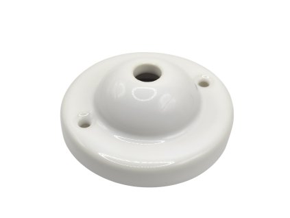 Porcelán Mennyezeti Lámpatalp Ø78 – Fehér